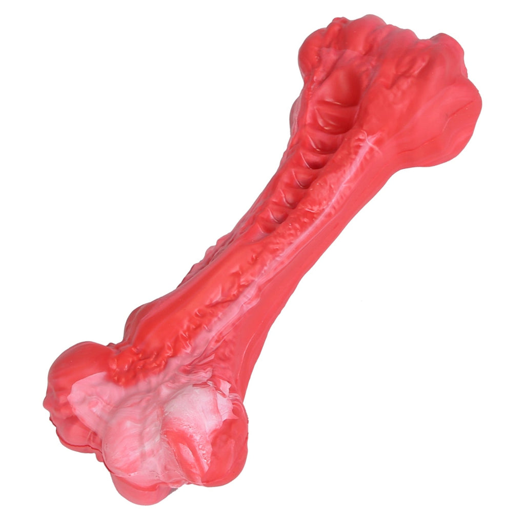 Dog Chew Toy Dog Teething Toy Dog Chew Bone with Beef Flavor Suitable for Aggressive Chewers Small Medium Large Dogs