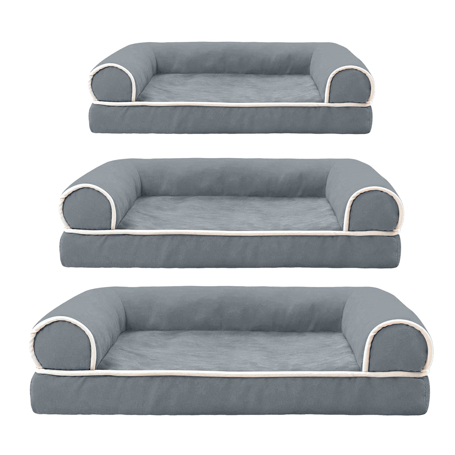 Dog Bed Pet Bed Sofa Dog Couch Pet Cushion Carpet Mattress with Washable and Removable Cover for Medium Large Dogs