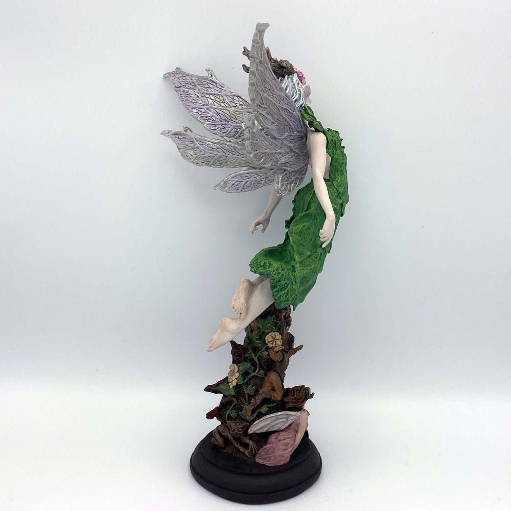 Titania, Queen of the Fairies Statue, Hand Painted Resin Sculpture | Mythic Elven Queen Figurine | Fairy Tale Character, Fantasy Art Decor