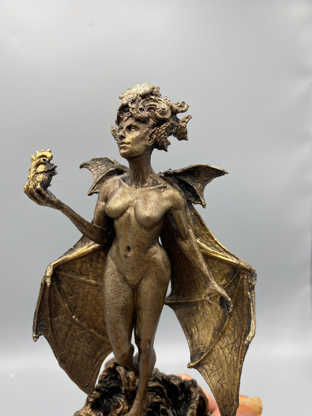 Lilith Statue, Half Scale Resin Sculpture | Mythic Goddess Figurine |Myths and Legends Character |Altar Statue for Gothic Home Decor