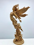 Titania, Queen of the Fairies Statue, Half Scale Resin Sculpture | Mythic Elven Queen Figurine | Fairy Tale Character, Fantasy Art Decor