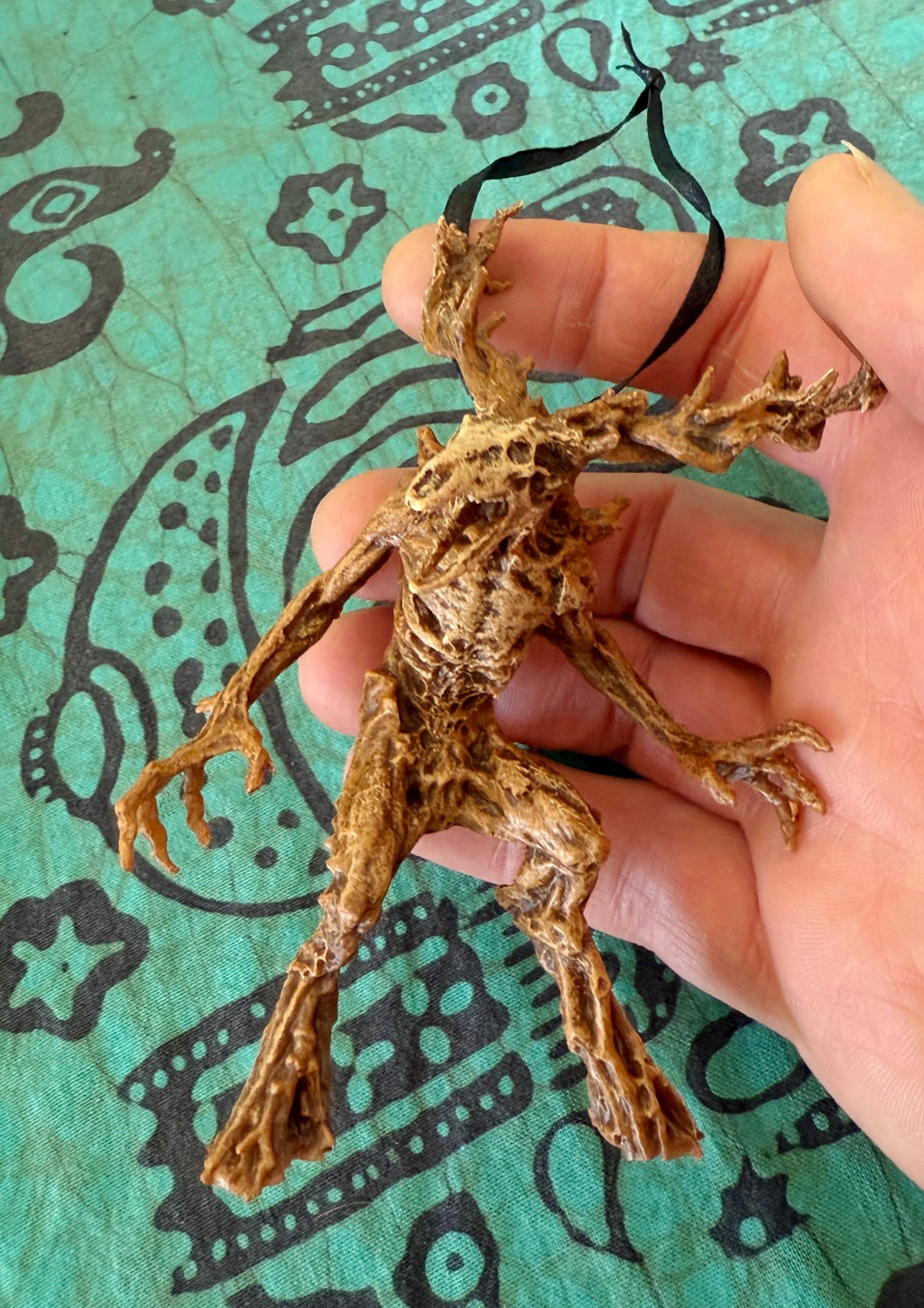 Leshen/ Wendigo Ornament | Mythical Creature Figurine | Folklore Legendary Wendigo Figurine. Fantasy Art Decor