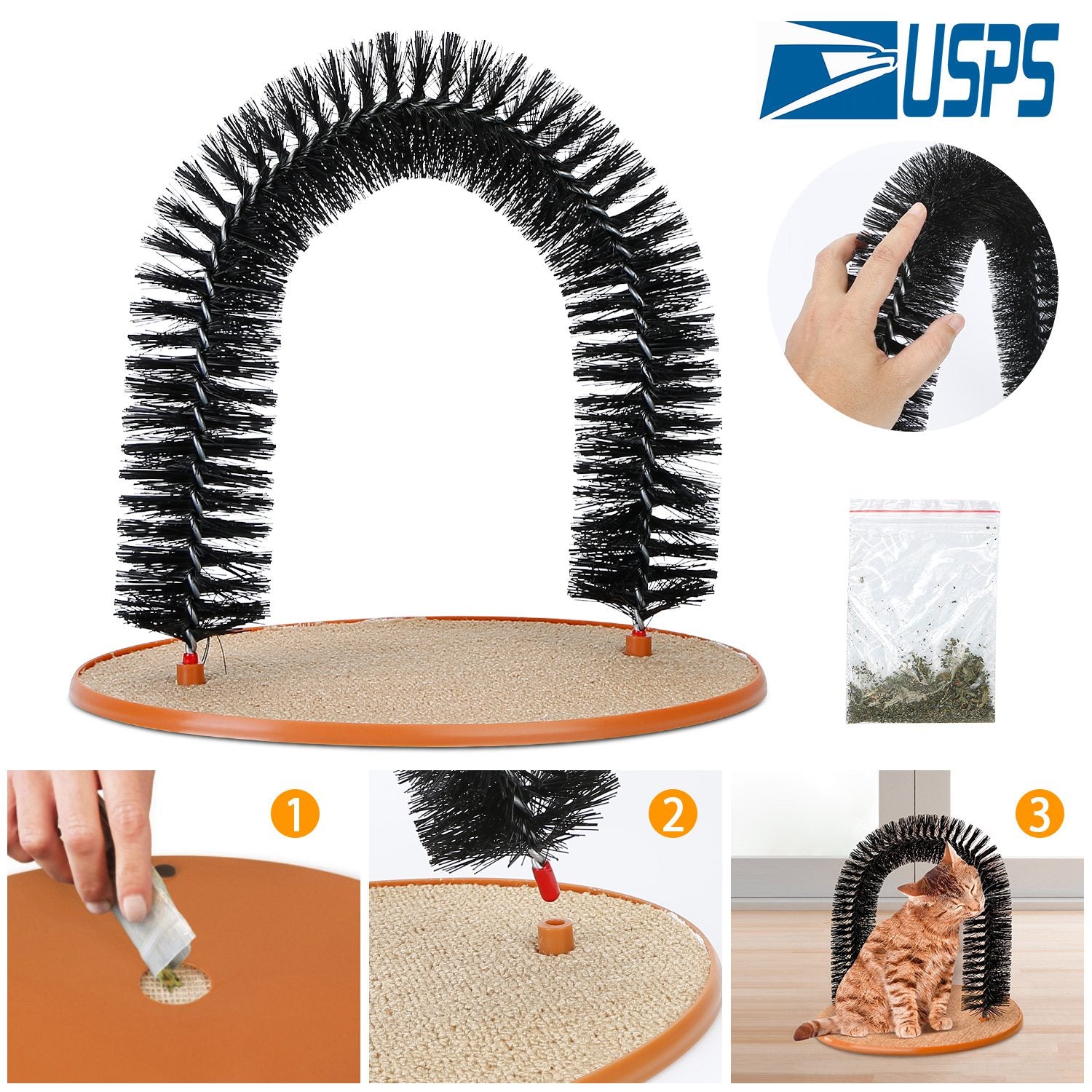GBruno Cat Arch Self Groomer