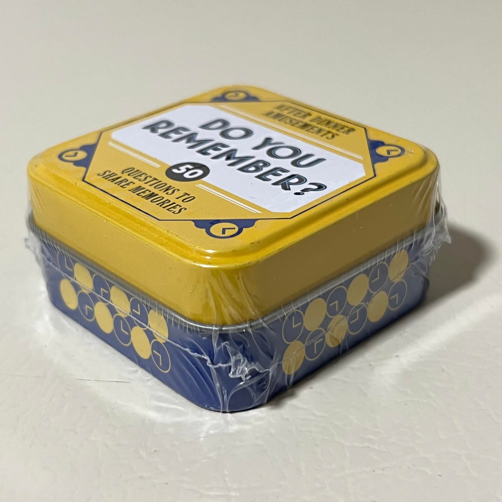 After Dinner Amusements Do You Remember? Card Game - 50 Questions to Share