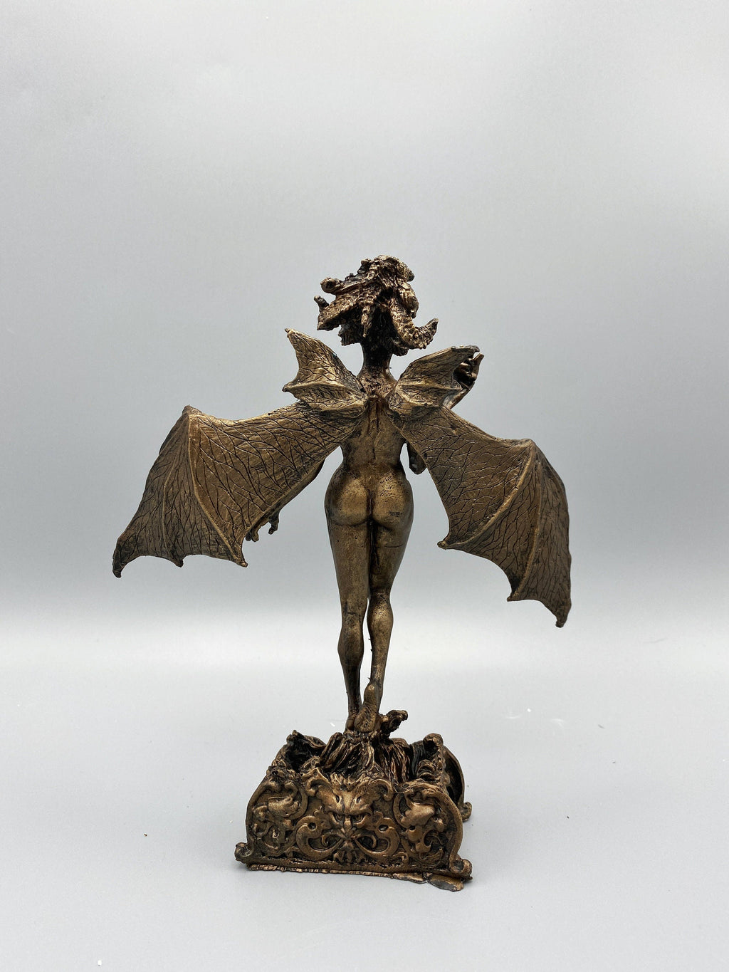 Lilith Statue, Half Scale Resin Sculpture | Mythic Goddess Figurine |Myths and Legends Character |Altar Statue for Gothic Home Decor