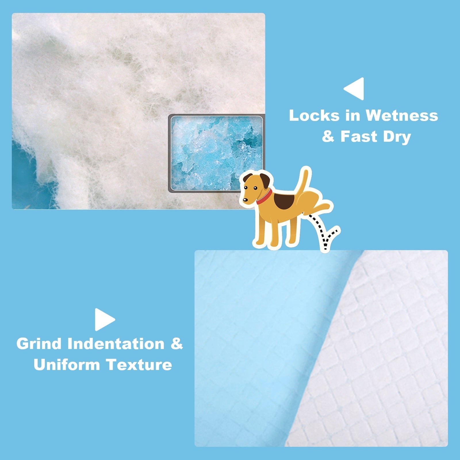 150 pieces 30 x 30 Inch Pet Wee Pee Piddle Pad