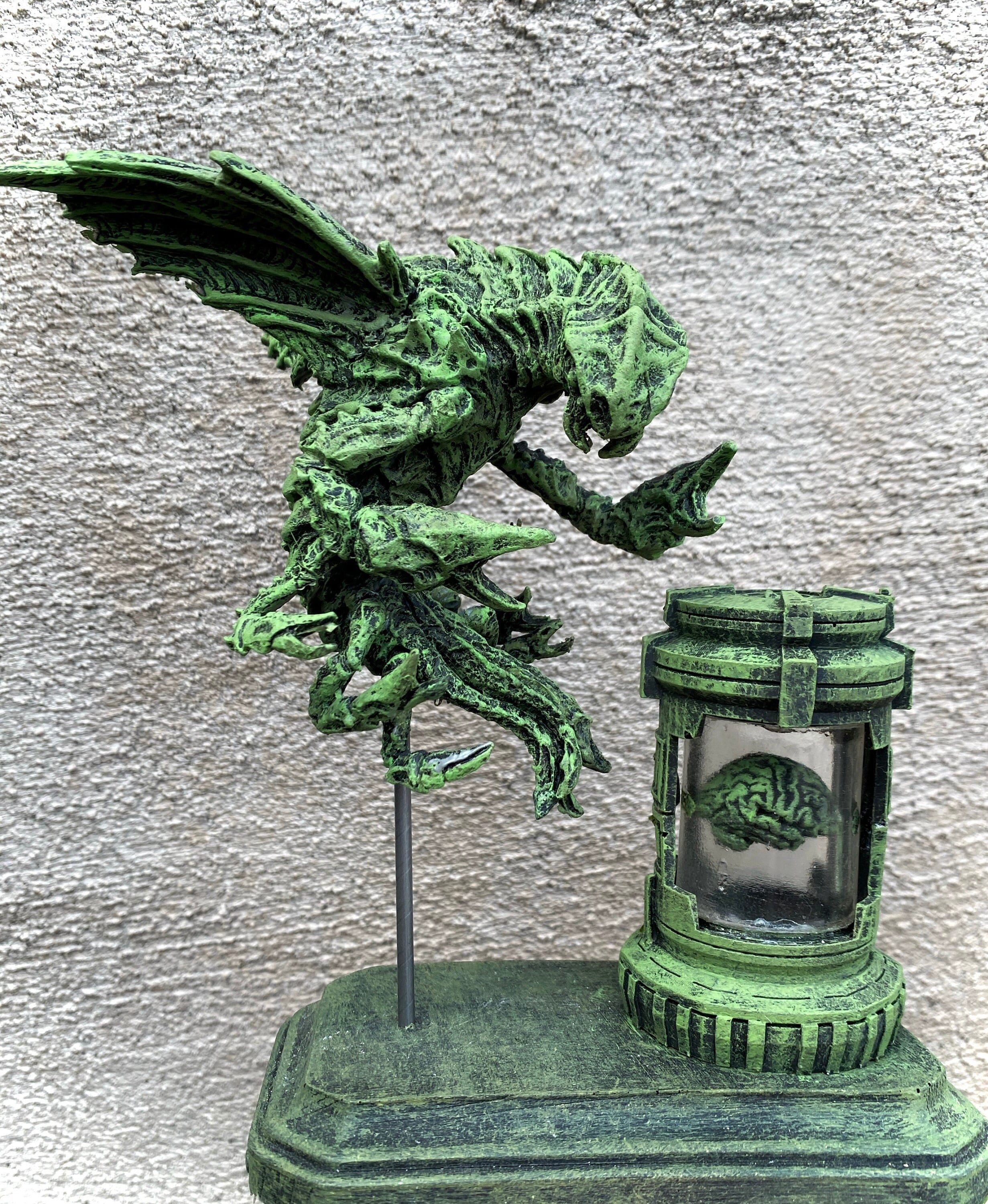 H.P. Lovecraft’s Mi-Go, the Fungi from Yuggoth Statue | Cthulhu Mythos Monster Figurine | Lovecraftian Horror Decor and Gamer Gift