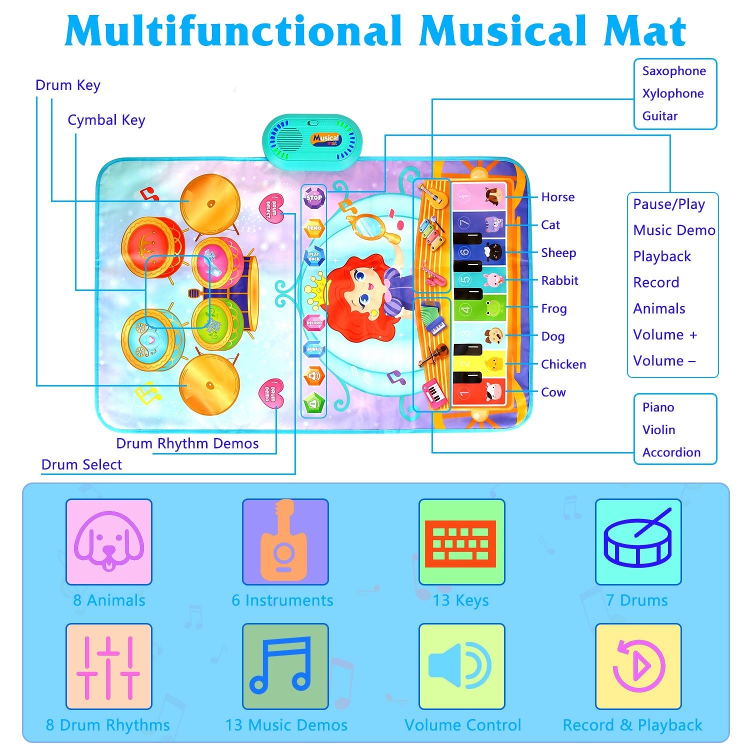 GBruno Baby Musical Mat