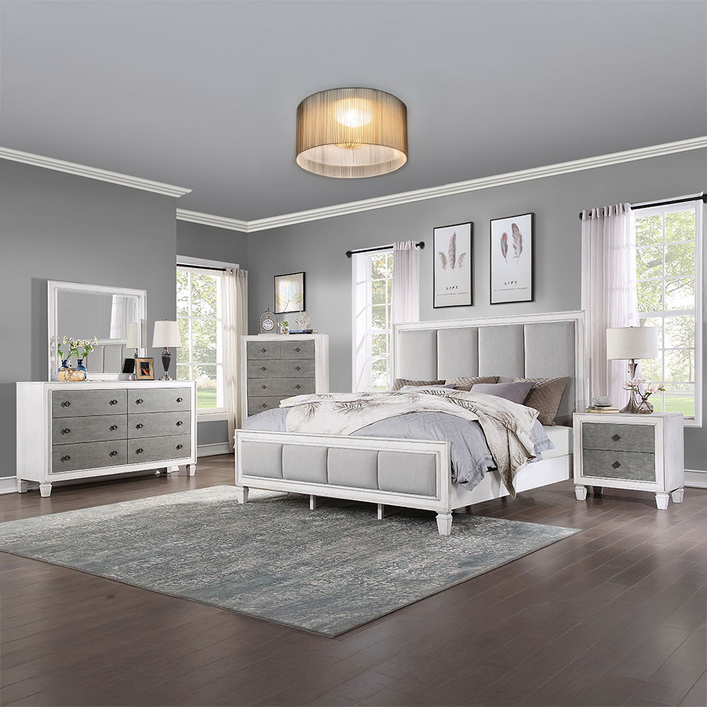 Katia - Chest - Rustic Gray & Weathered White