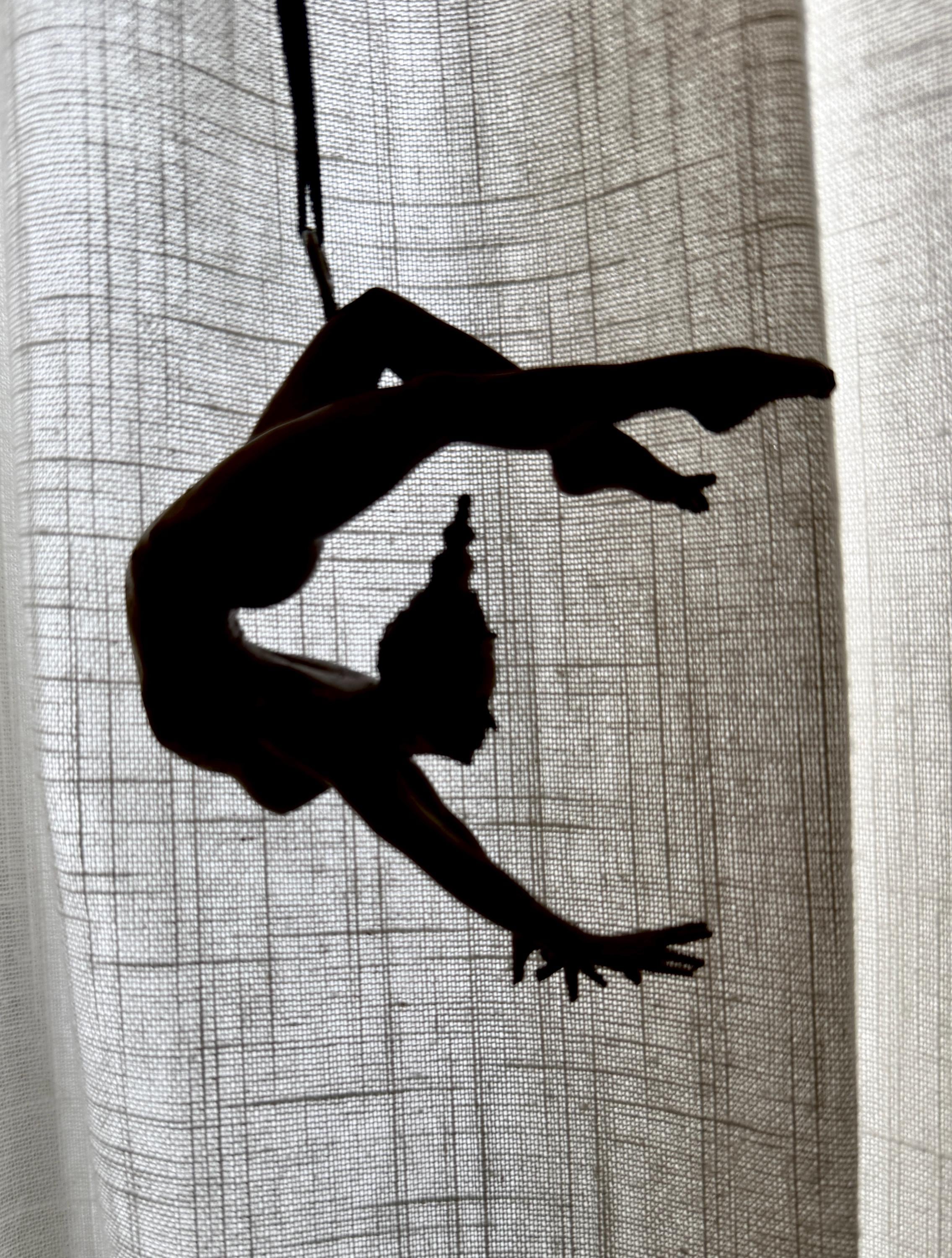 Grace in Balance, Contortionist Dancer Ornament, Hand Painted Resin | Exotic Yoga Acrobat Figurine | Thai Dancer Statue for Yoga Lovers
