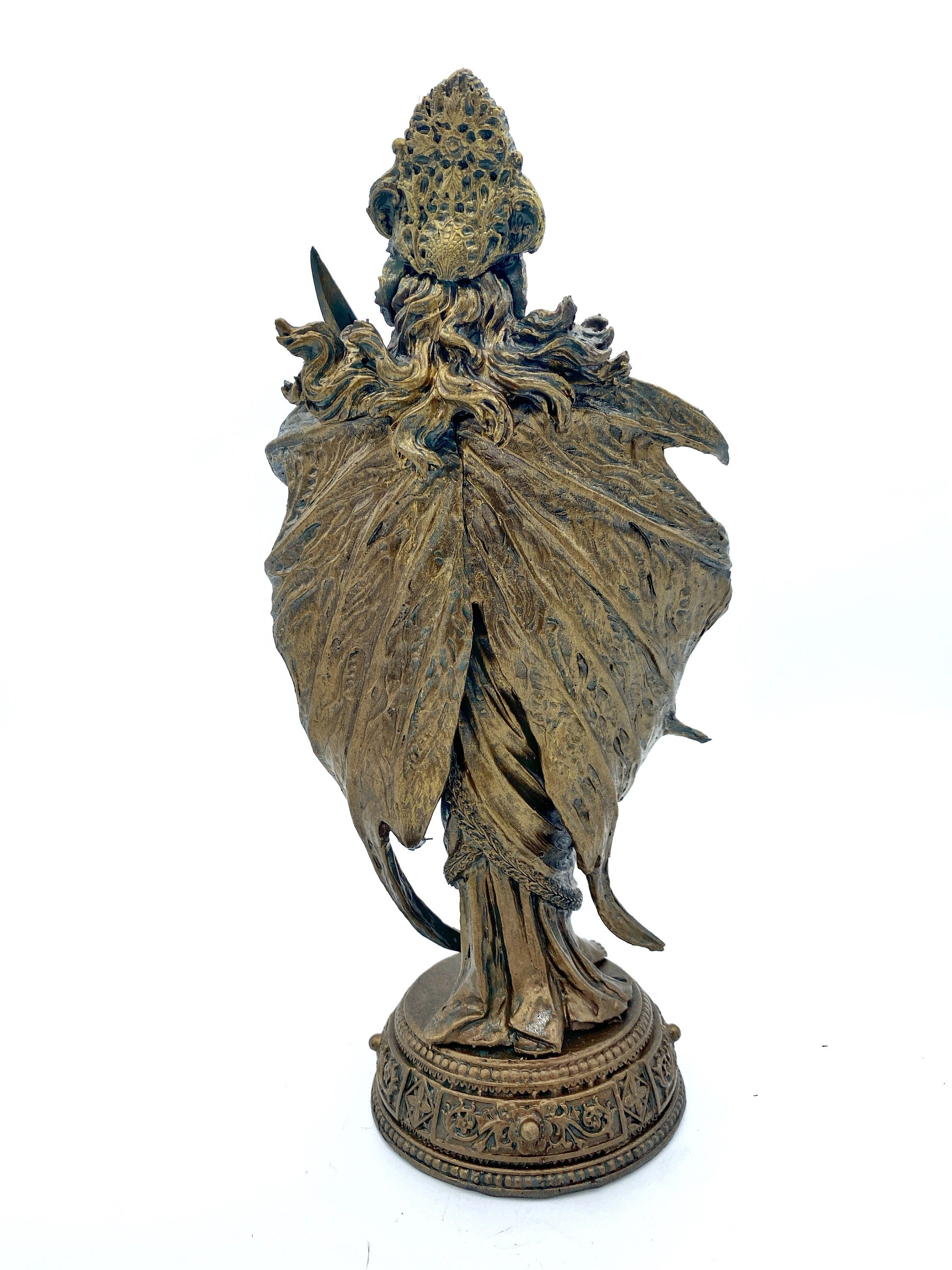 Nemesis/ Themis Statue: Goddess of Justice and Vengeance | Mythological Gods Figurine | Myths and Legends Statue |Statue for Gothic Decor