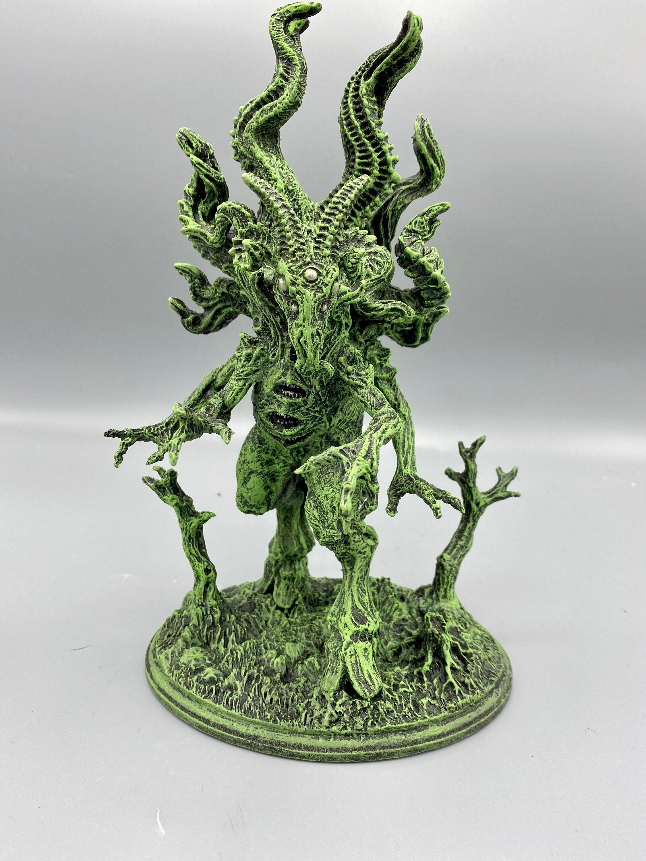 H.P. Lovecraft’s Shub-Niggurath Statue, Hand Painted Sculpture | Cthulhu Mythos Monster Figurine | Lovecraftian Horror Decor and Gamer Gift