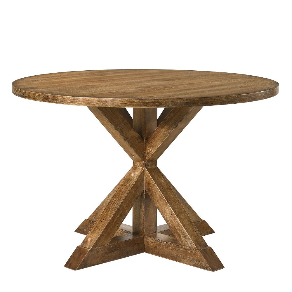 Wallace II - Dining Table - Weathered Oak