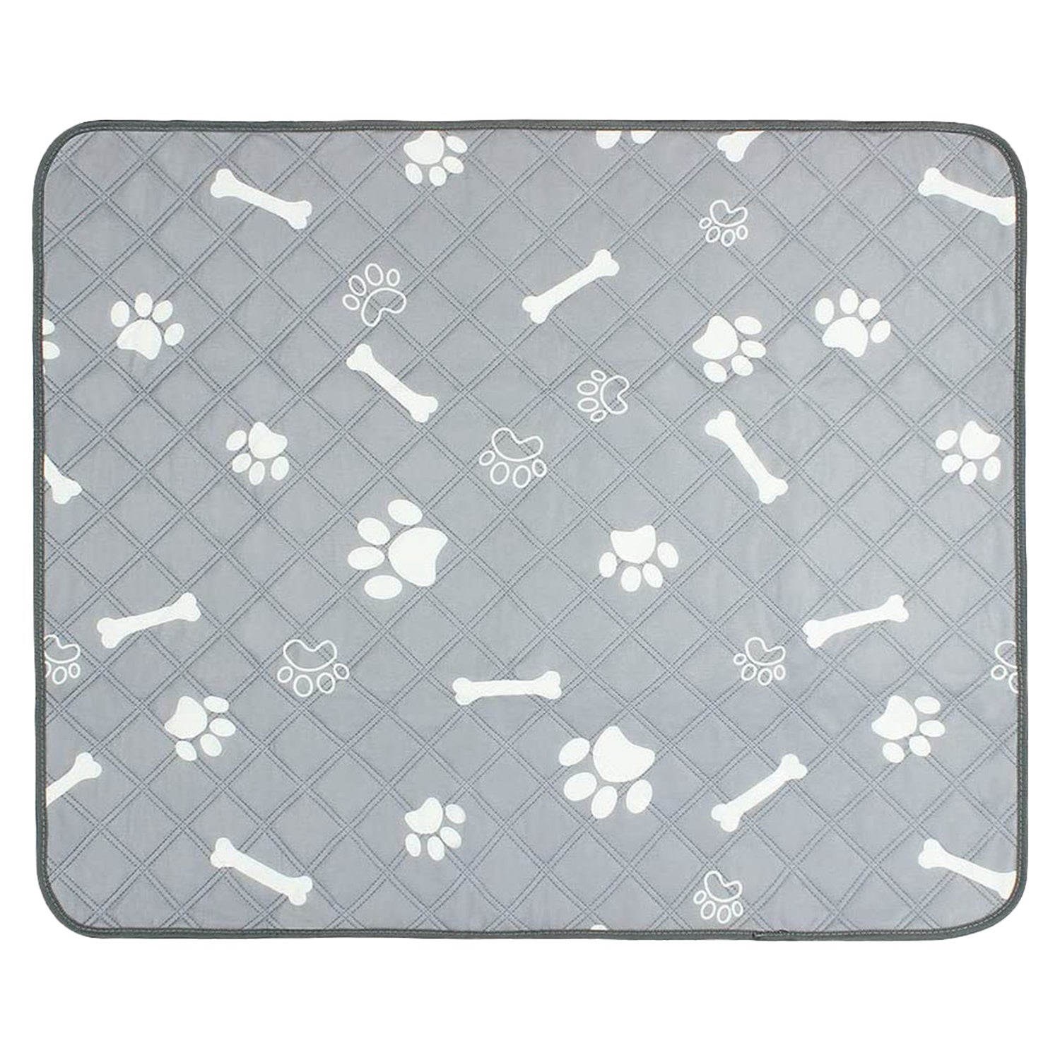 2Pcs Washable Pet Pee Pads For Puppy Kittens Dogs Cats Reusable Potty Mats Machine Washable Pet Training Pads Non-Slip Waterproof Absorbent Dog Crate