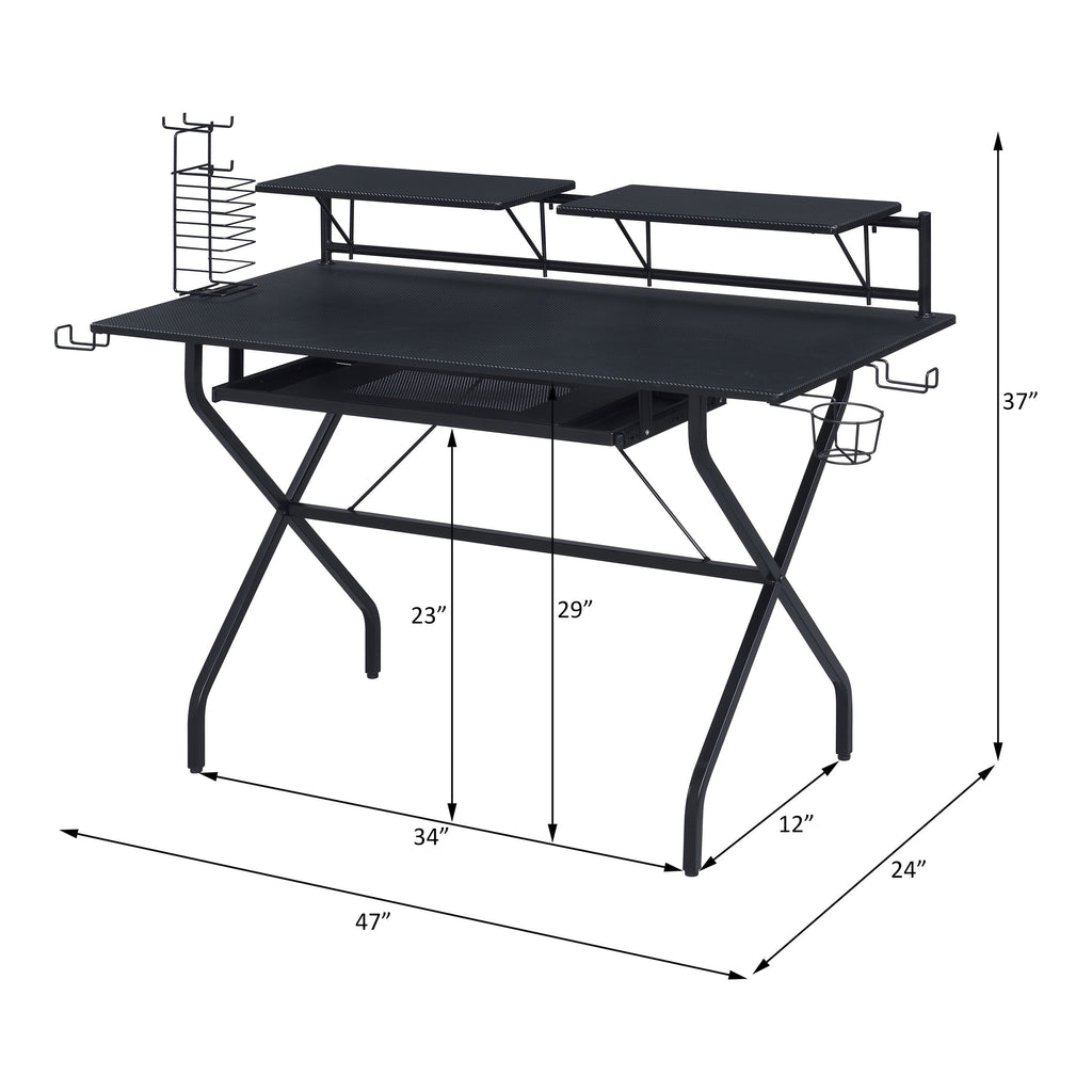 Hartman - Gaming Desk - Black