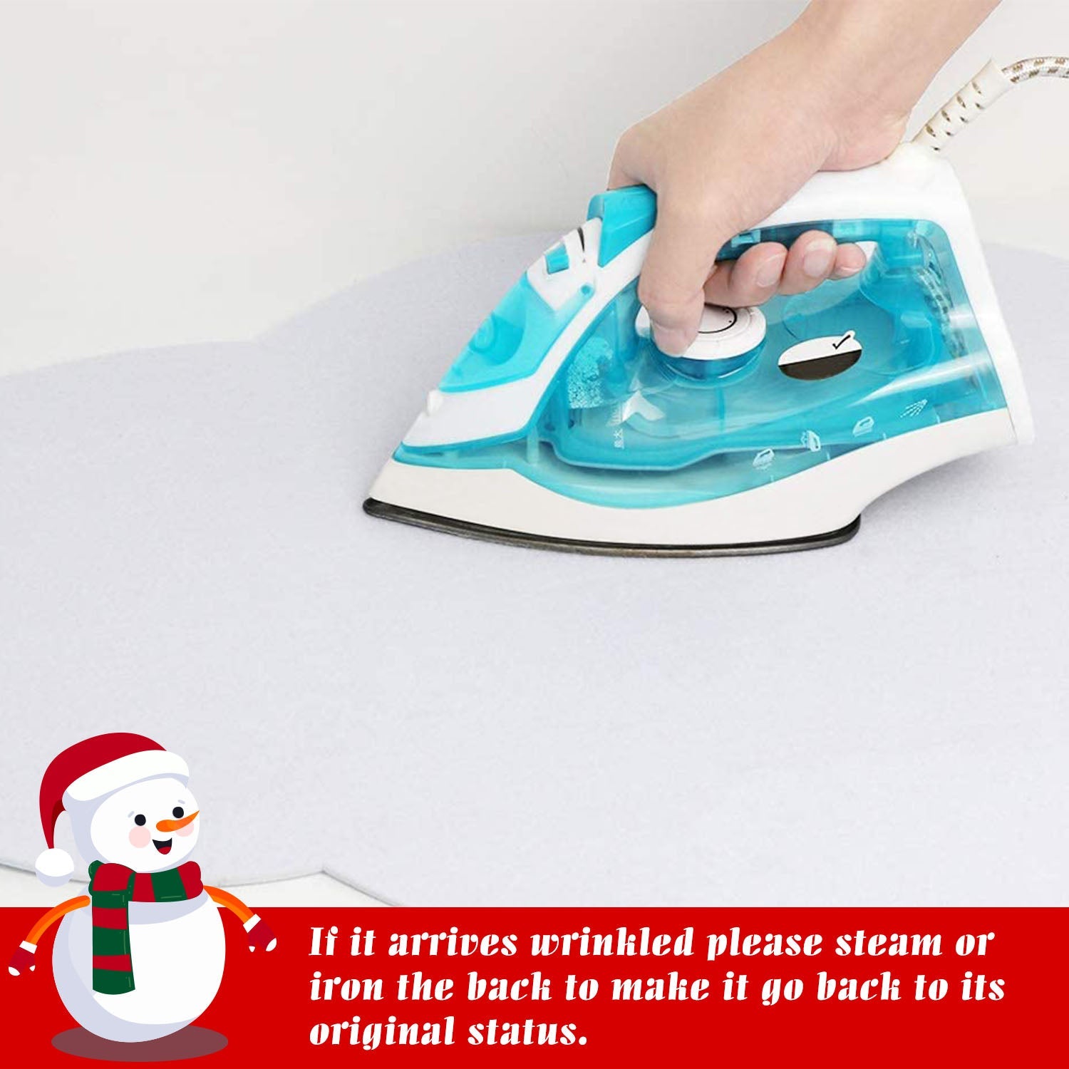 Felt Christmas Snowman Set DIY Felt Christmas Hanging Decorations Kits with 54Pcs Detachable Ornaments Xmas Gift for Toddlers