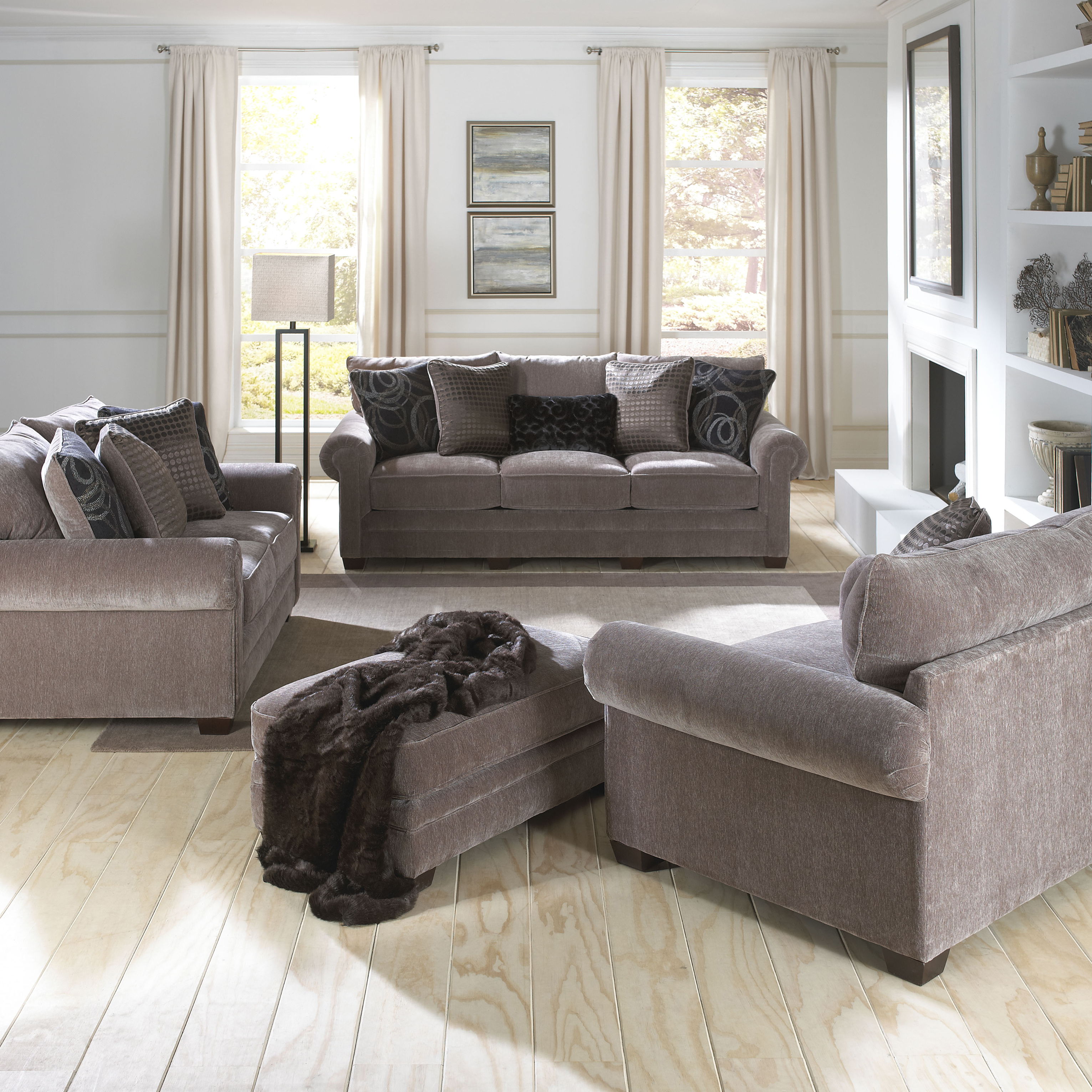 Austin - Chair 1/2 - Taupe