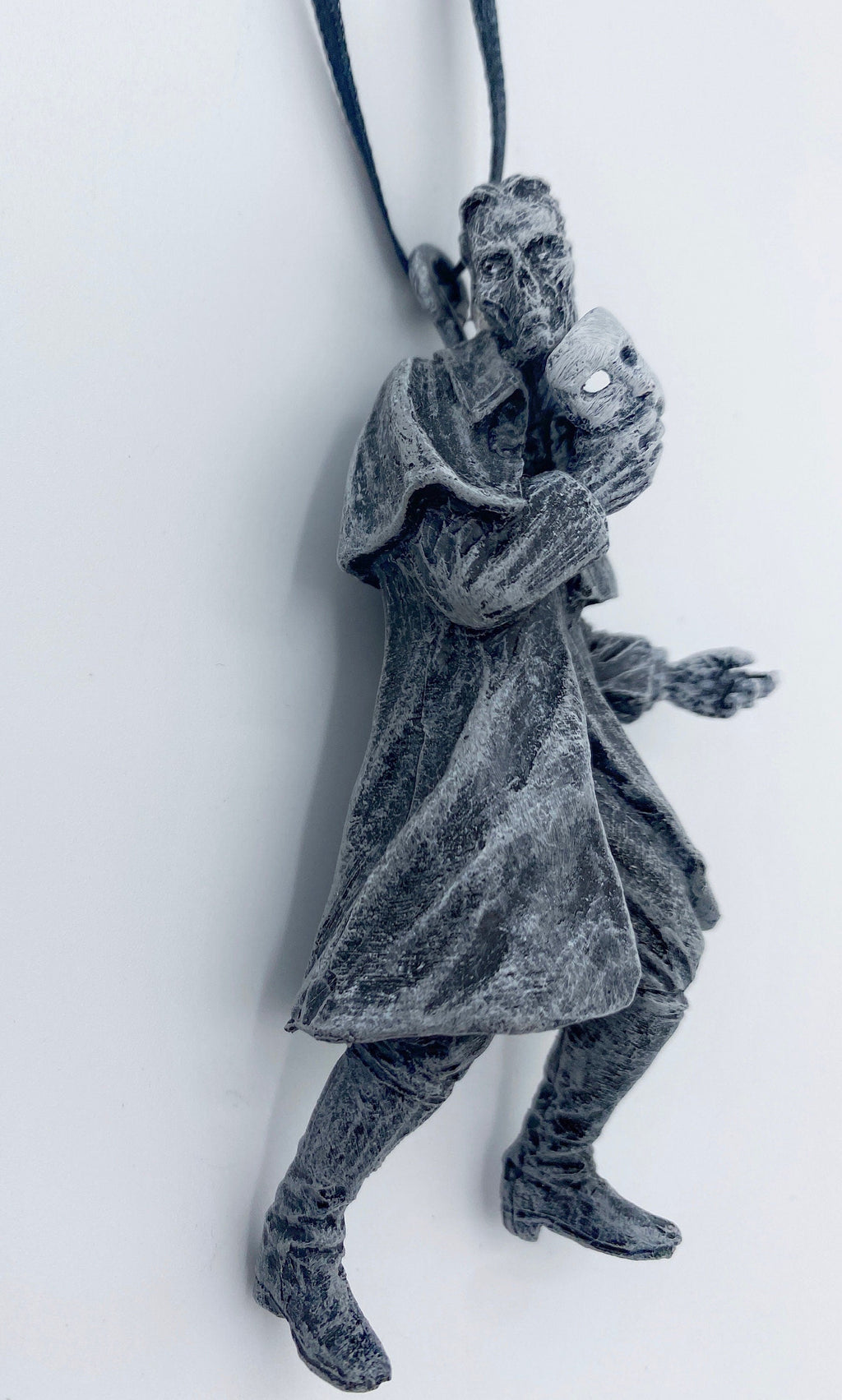 Phantom of the Opera Ornament, Hand Painted Resin Sculpture | Halloween Monster Opera Ghost Figurine | Gothic Ornament for Spooky Home Decor