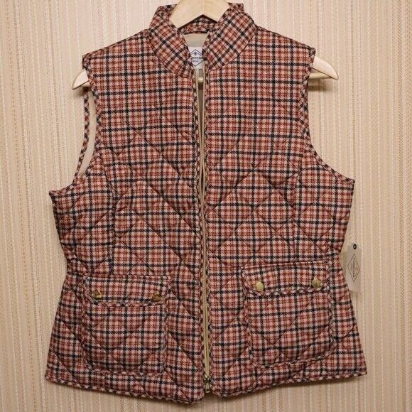St. John's Bay Quilted Vest - Size Large