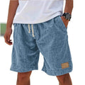 Men's Breathable Linen Holiday Shorts – Retro Loose Fit