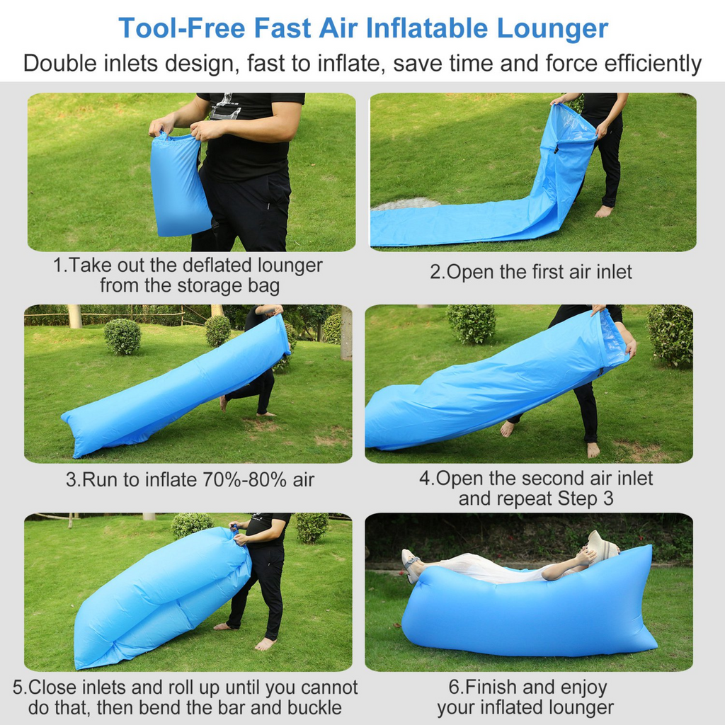 GBruno Inflatable Lounger Air Sofa