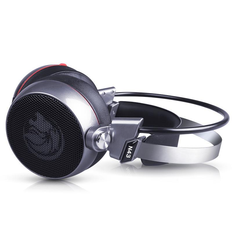 Luxury Proffesional Studio Gaming PC Headphones With LED Lights In Modern Luxury Metal Design For Gamers and DJ