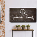 Personalized Rustic Family Sign