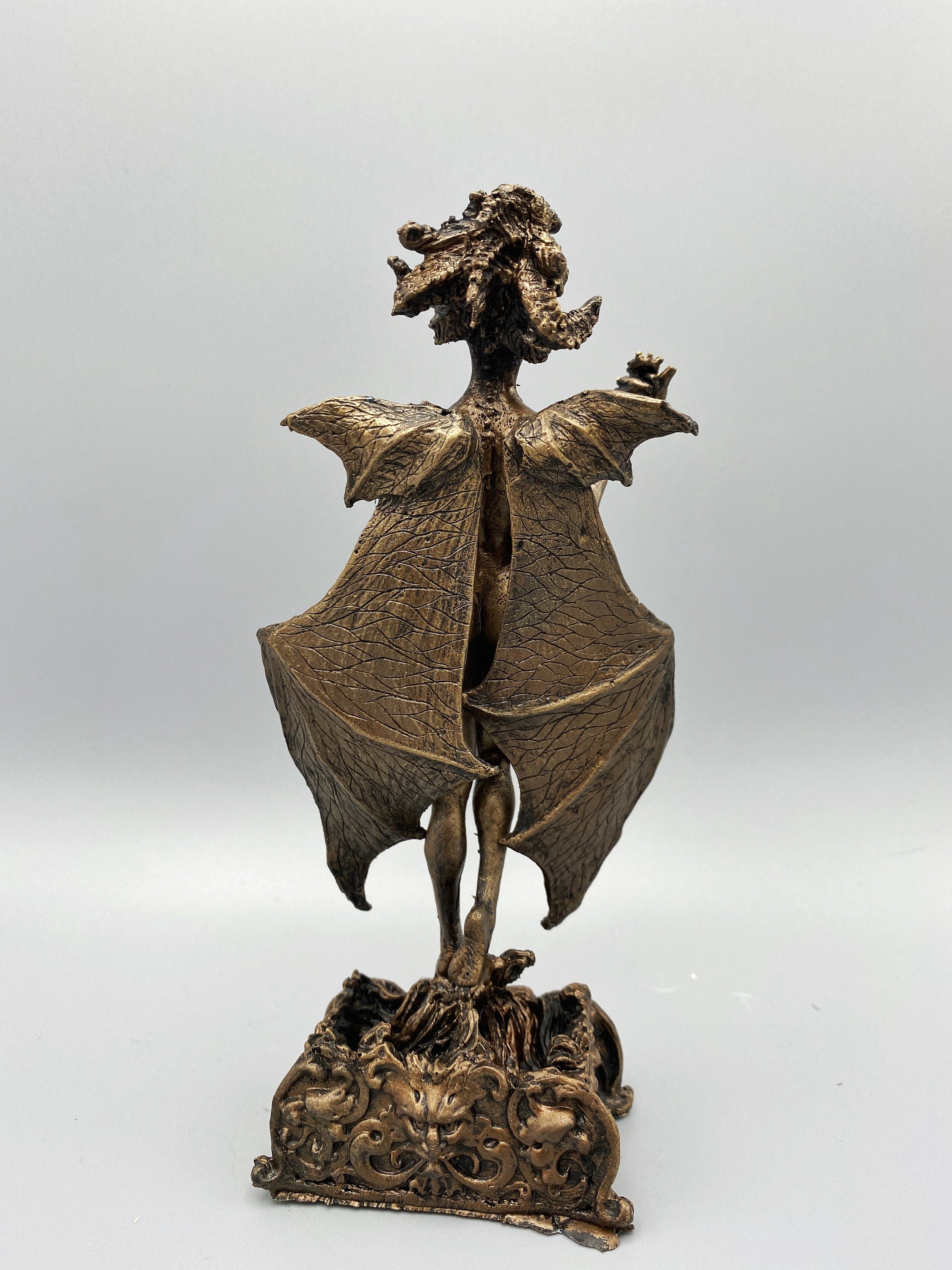 Lilith Statue, Half Scale Resin Sculpture | Mythic Goddess Figurine |Myths and Legends Character |Altar Statue for Gothic Home Decor