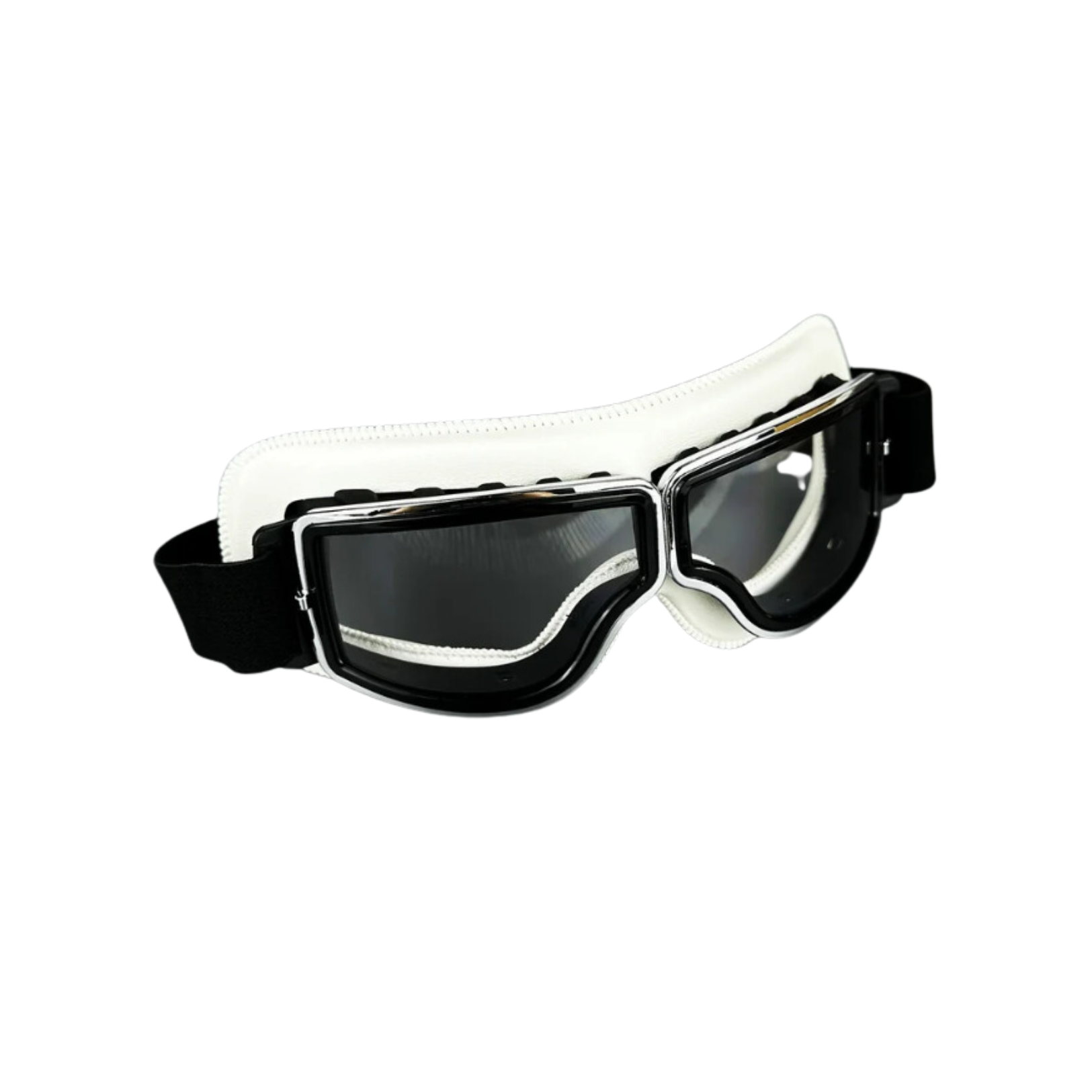 Vintage Leather Motorcycle Goggles