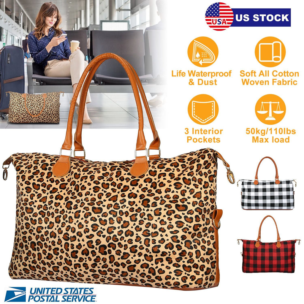 Women Duffle Bag Travel Luggage Bags Weekend Overnight Bag Tote Bags Shoulder Handle Bags Portable Diaper Bag