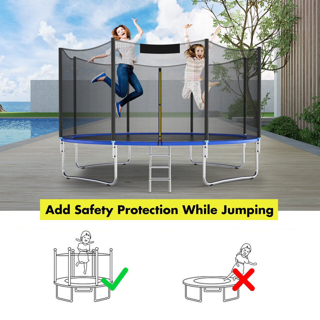 15/16 Feet Trampoline Replacement Safety Net-15 ft
