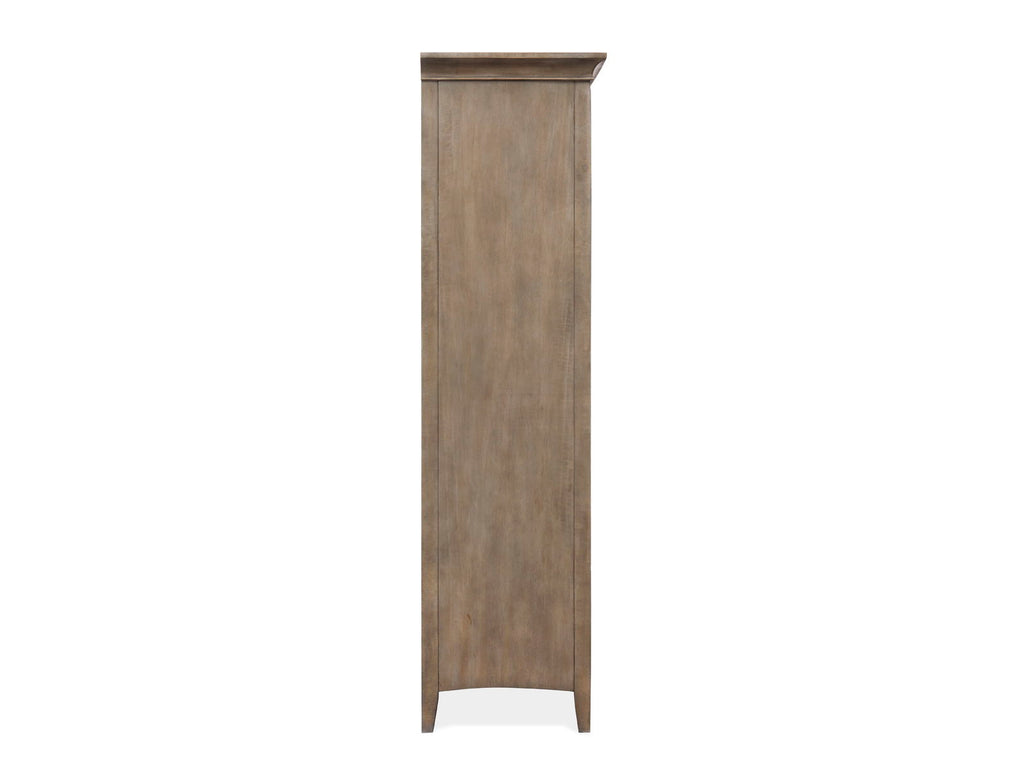 Paxton Place - Wood Door Chest - Dove Tail Gray