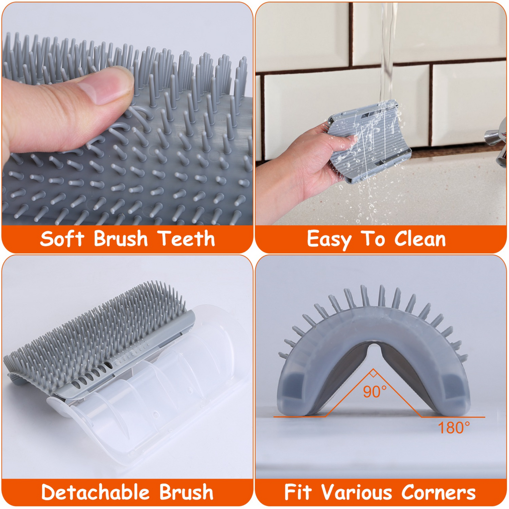 GBruno 4Pcs Cat Self Groomer