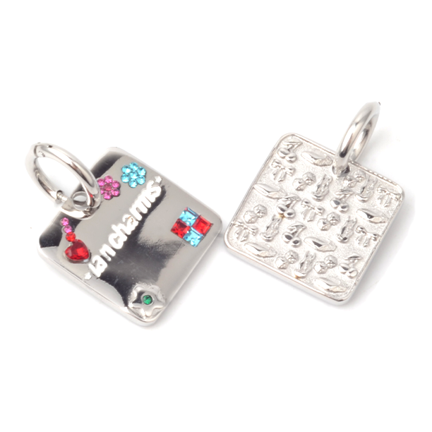 rhinestoned and alone single earring/pendant