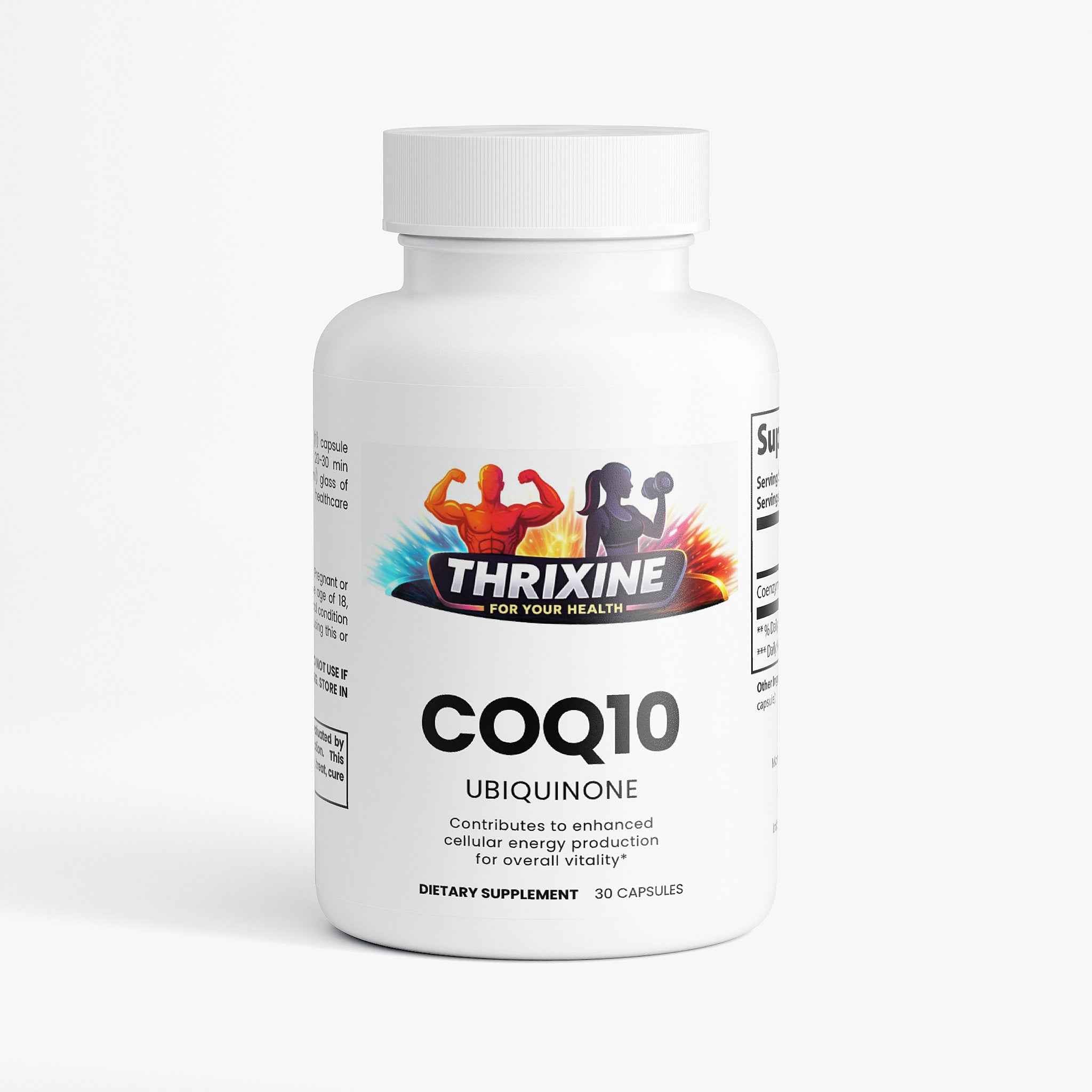 CoQ10 Ubiquinone - Made in the USA