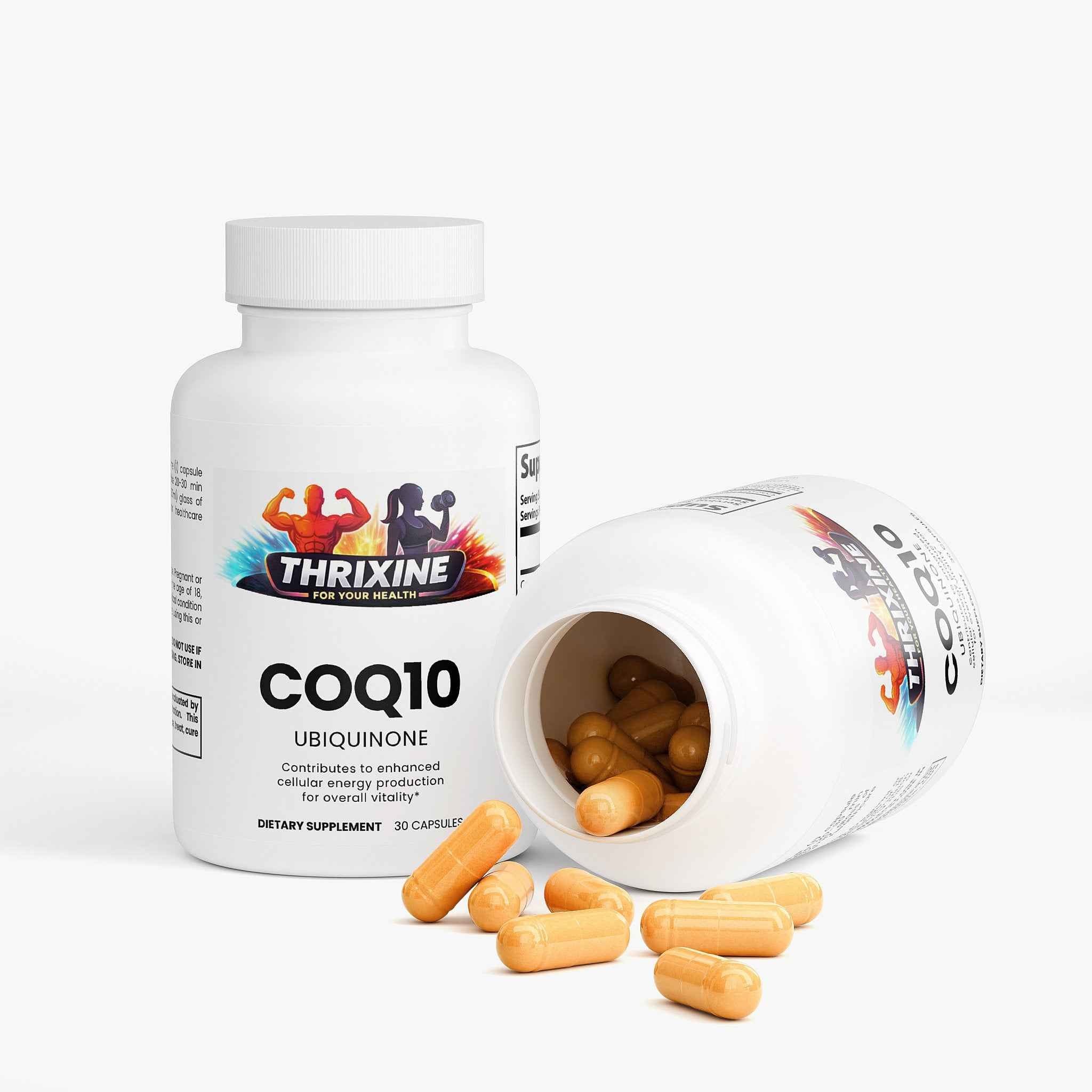 CoQ10 Ubiquinone - Made in the USA