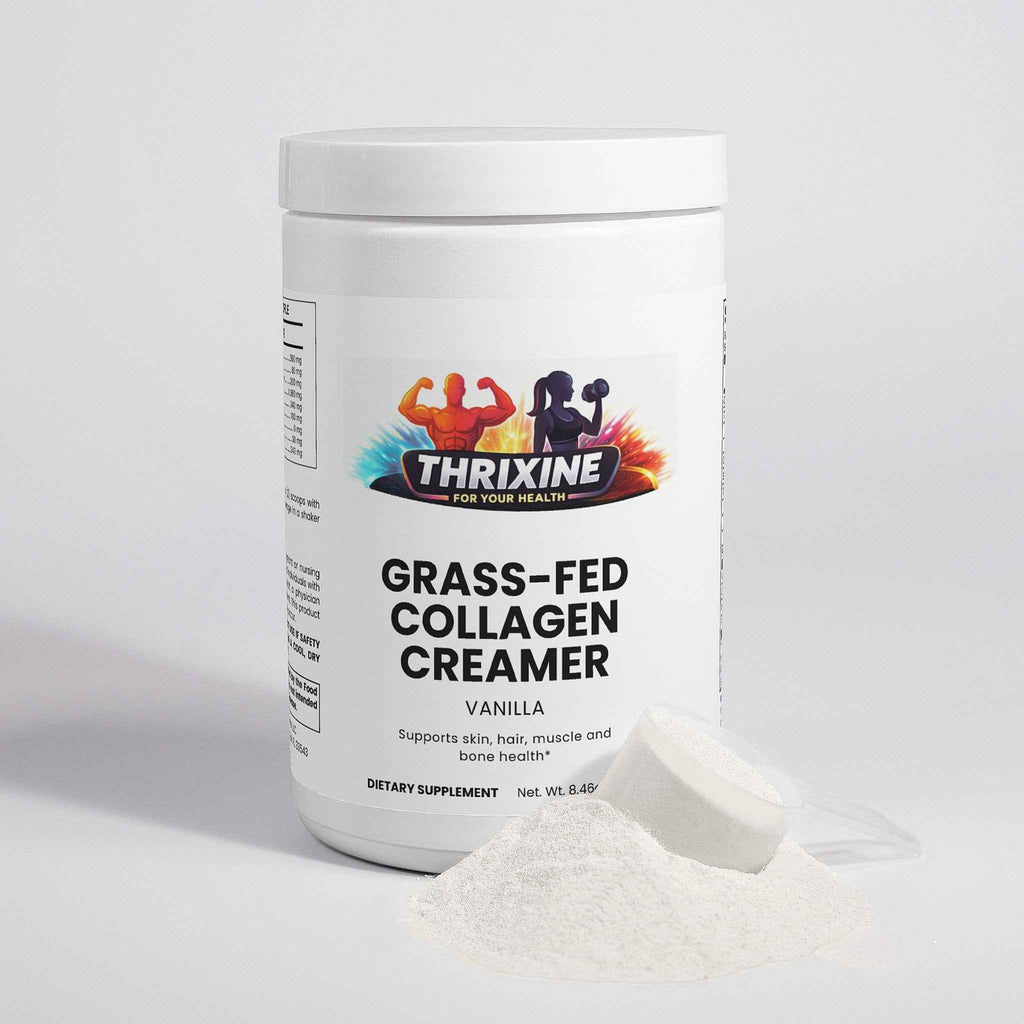 Grass-Fed Collagen Creamer (Vanilla) Made in the USA