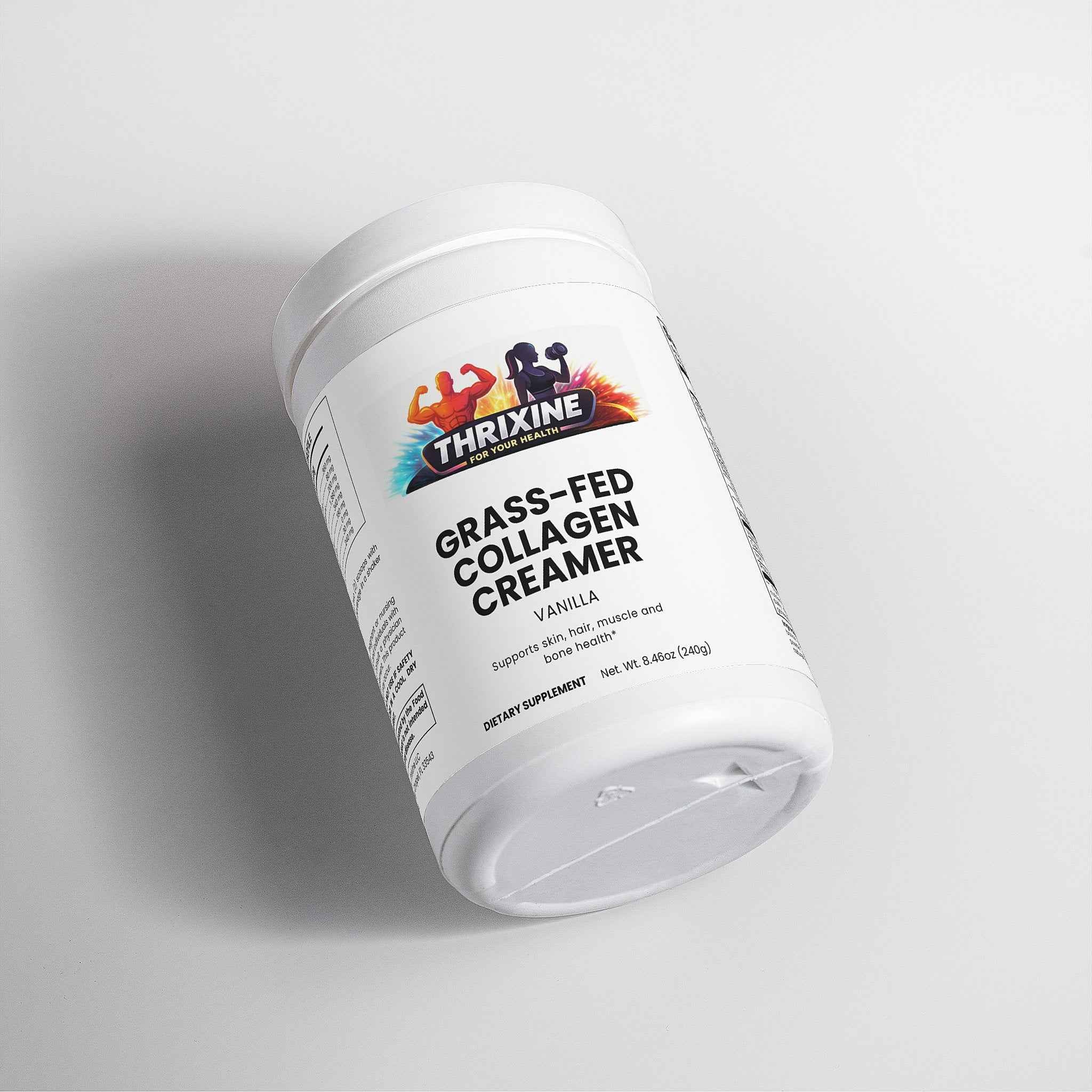 Grass-Fed Collagen Creamer (Vanilla) Made in the USA