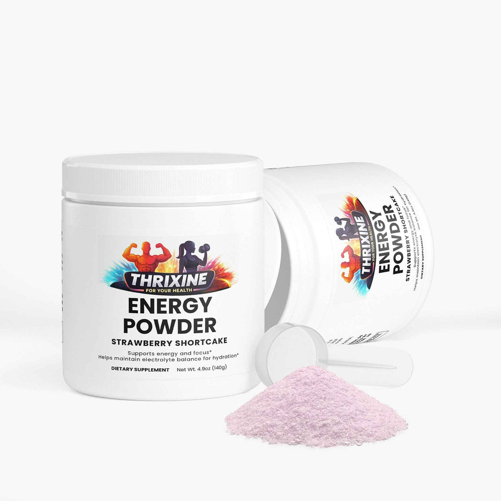 Energy Powder (Strawberry Shortcake)Made in the USA