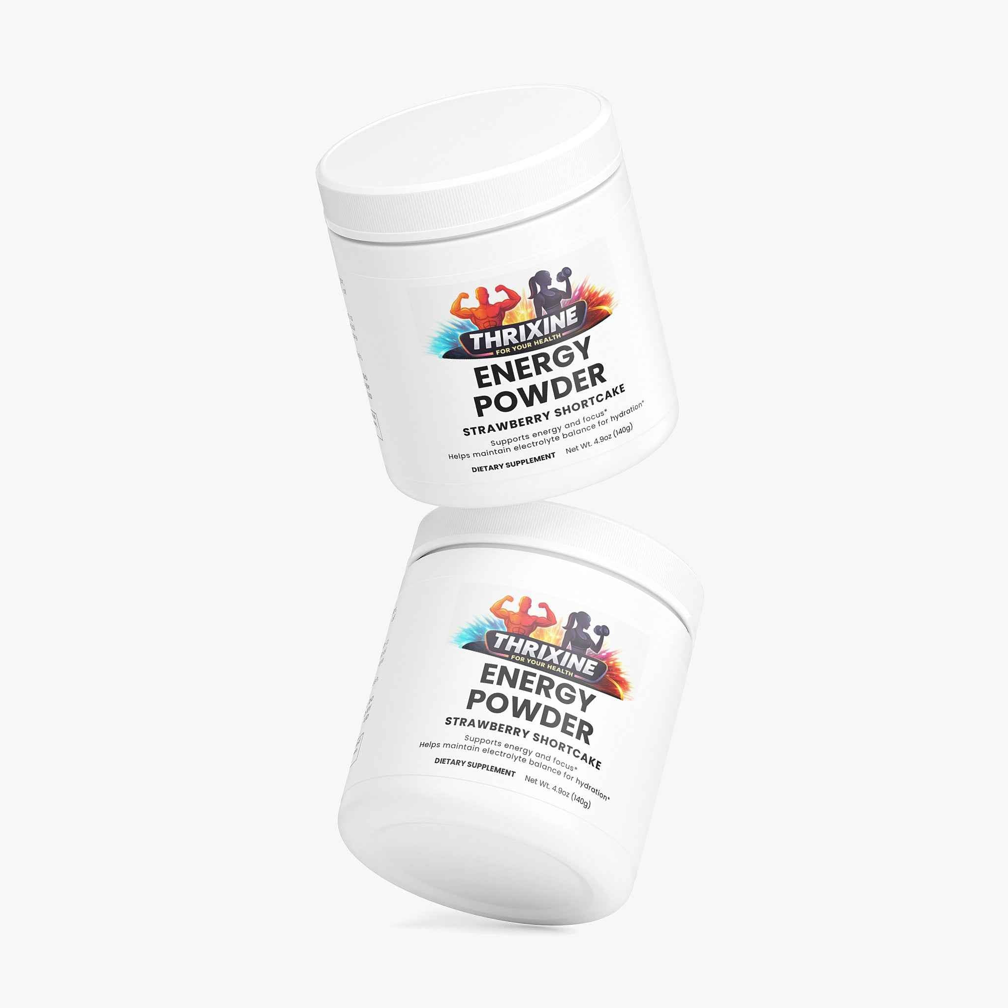 Energy Powder (Strawberry Shortcake)Made in the USA
