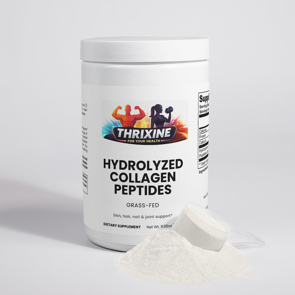 Grass-Fed Hydrolyzed Collagen Peptides - Made in the USA