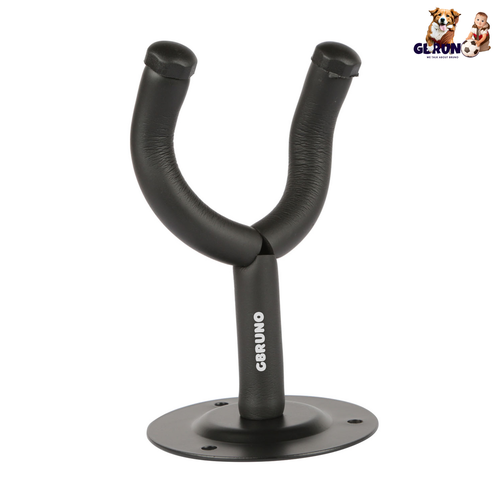 Wall Mount Guitar Hanger Padded Steel Guitar Bracket Holder Hook Rack For Electric Acoustic Bass Guitars