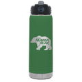 Beware Mama Bear 20 oz Water Bottle | Green