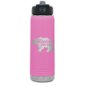 Beware Mama Bear 20 oz Water Bottle | Light Purple