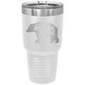 Beware Mama Bear 30 oz Tumbler | White