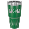 Mom Basketball 30 oz Tumbler | Green
