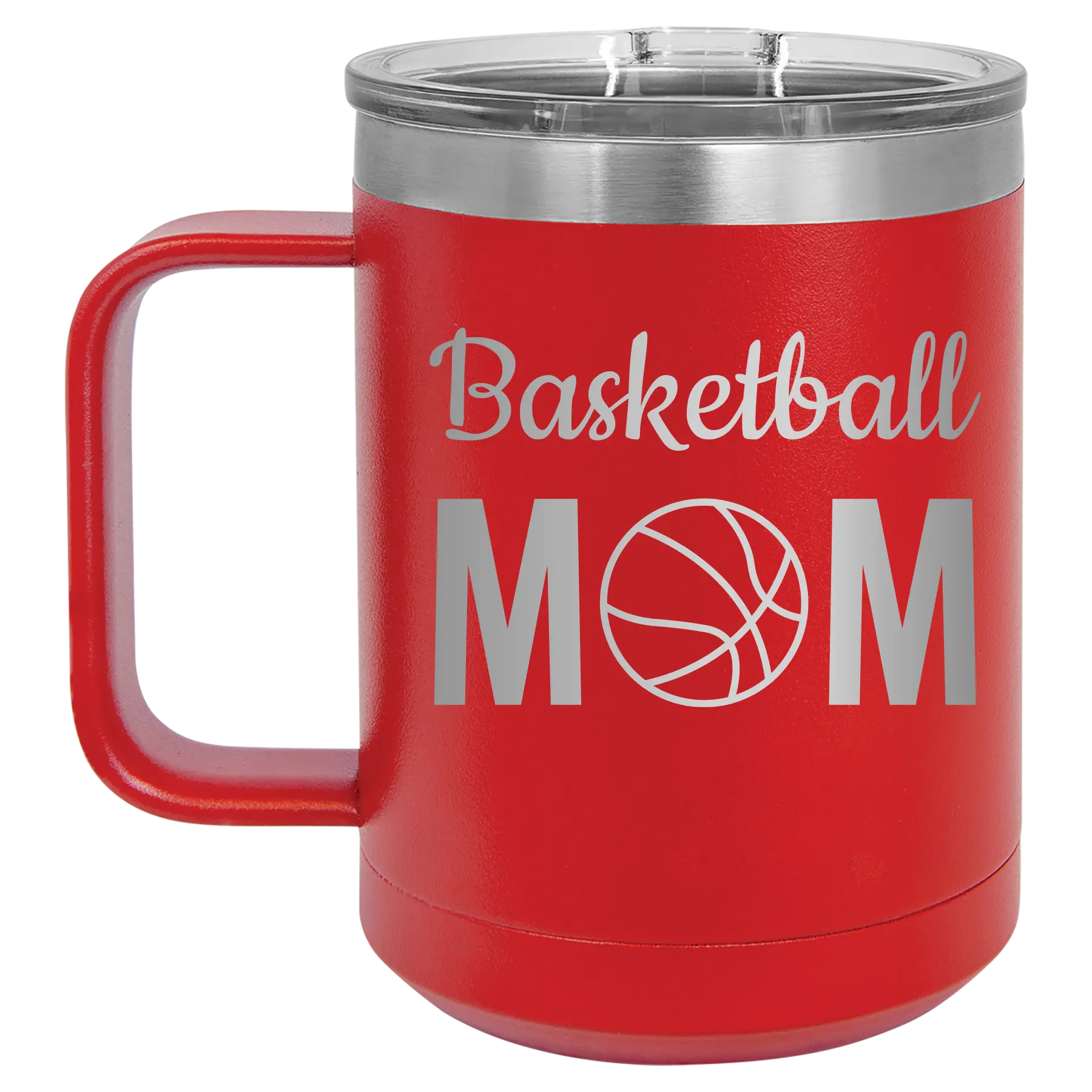 Mom Basketball2 15 oz Mug | Red