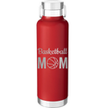 Mom Basketball2 24 oz Water Bottle | Red