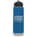 Wow Mom You Are Amazing 20 oz Water Bottle | Royal Blue