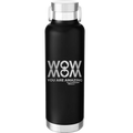 Wow Mom You Are Amazing 24 oz Water Bottle | Black